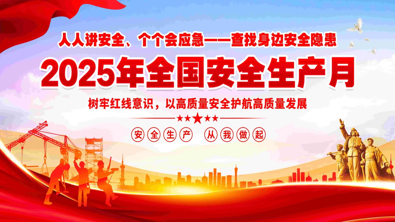 【海报】2025安全生产月海报宣传栏挂图-1